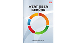 Public Value Bericht 2009/10, Wert über Gebühr