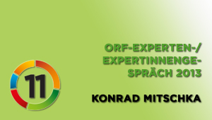 ORF-Experten/-Expertinnengespräch 2013, Konrad Mitschka, ORF Public Value