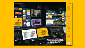 Medienqualität ist kein Zufall, Public Value Bericht 2016/17 - Unternehmenswert - Poster