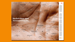 Nachrichten sind Vertrauenssache., Public Value Bericht 2016/17 - Individueller Wert - Poster