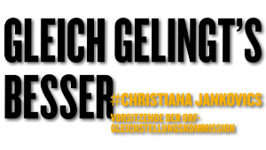 Gleich gelingt's besser, #Christina Jankovics, Vorsitzende der ORF-Gleichstellungskommission