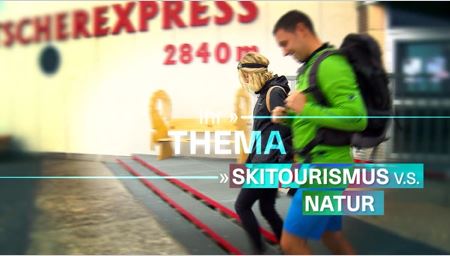 M1 Auftrag "Skitourismus vs. Natur", "Ihr Thema, unser Auftrag"