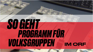 So geht Programm für Volksgruppen, Radio Burgenland